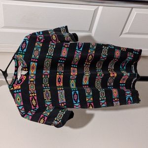 H&M / Coachella festival official collection patterned shirt